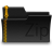 Folder ZIP Gold Icon